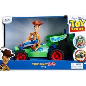 Disney Green and Red RC Car with Woody